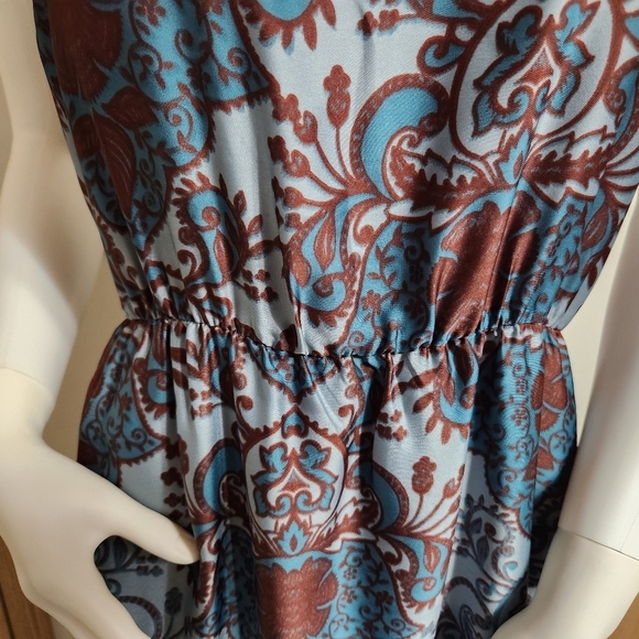 Blue Collective concepts floral maxi dress size small - Picture 4 of 11